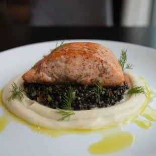 food, grilled seafood, fish, seafood, grilled fish