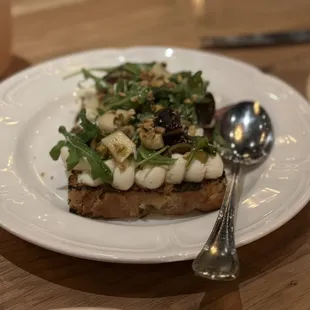 Warm Ricotta Toast