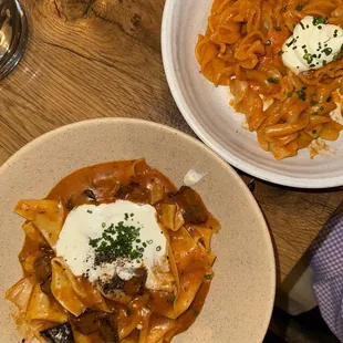 Pappardelle &amp; Fusilli