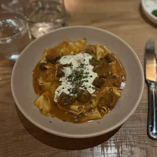 Short rib pappardelle