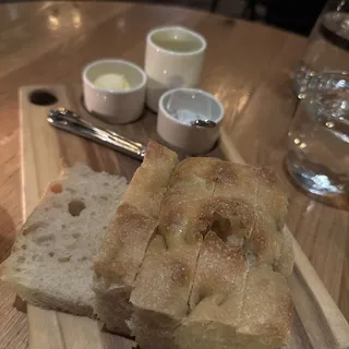 House baked focaccia