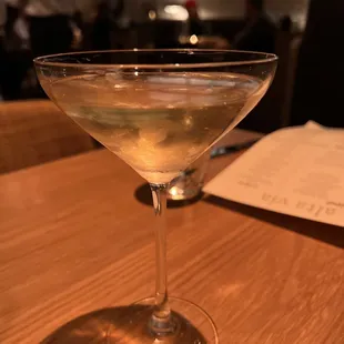 Dirty martini.