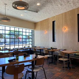 Inside of the restaurant