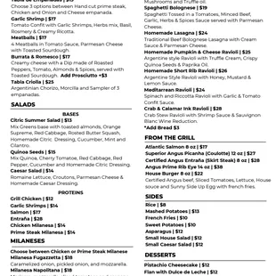 Food Menu Mar 2024