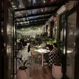 "Outside" área (still inside a hotel)