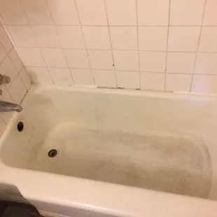 Tub before