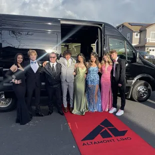 Red carpet roll out for prom night!