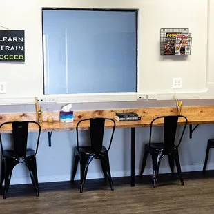 Learning Center for homework, study time, tutoring and also SAT/ACT prep!