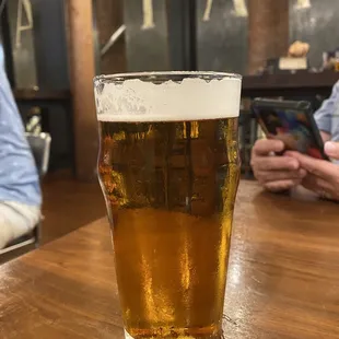 A beer
