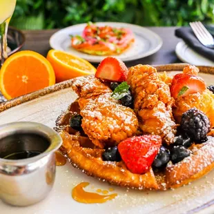 Churro Waffle &amp; Chicken