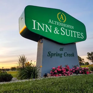 Our monument sign along HWY 36 - welcome!