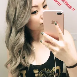 Amazing hair by Victoria!!! My hair feels amazing and looks amazing!!