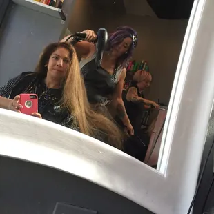 Victoria Pena working her magic!