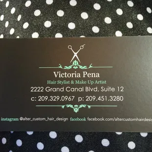 Victoria Pena always does such a great job on my long hair! This salon is so elegant! Great place to get pampered!