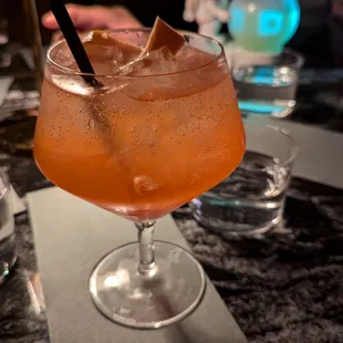 The Yo Adrian, a nonalcoholic beverage. Delicious!