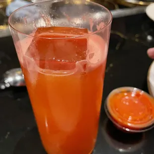 *Voted the best in Highland Park* THE LAST GOODBYE PALOMA Gochujang, Patron Silver, Pamplemousse, Sake, Fluffy Grapefruit $14