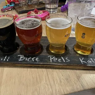 Beer flight