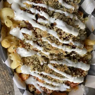 Buffalo chicken Mac and cheese