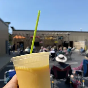 Mango slushy (vodka based)