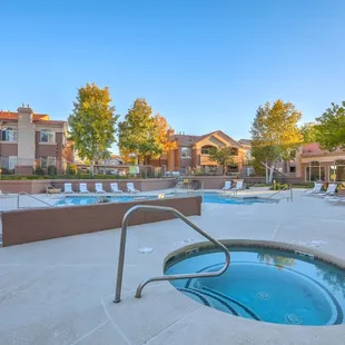 Pool and spa