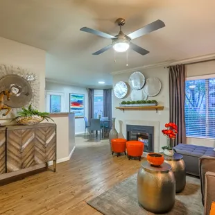 Our luxury apartments feature 9 ft. ceilings