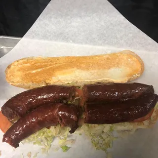 DD Hot Smoke Sausage P Boy