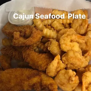 Cajun Seafood Plate