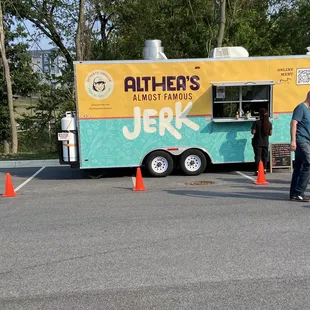 Beautifully painted food truck!