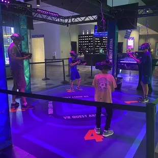 VR- my boys (and husband) were in heaven!