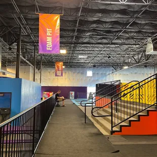 Non existent foam pit