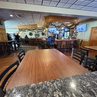 Bar area