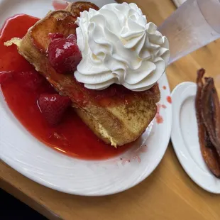 Stuffed French Toast with bacon was incredible!