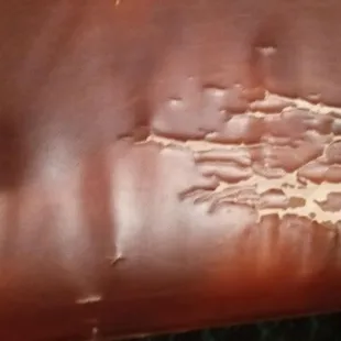 a close up of a piece of wood