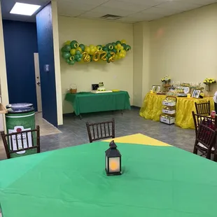 Table covers in your favorite colors!