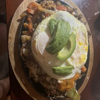 Steak and Eggs Skillet