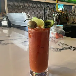 MARÍA MARÍA (OUR BLODDY MARY WITH LALO TEQUILA