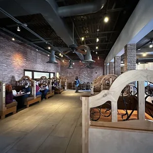 Into the dining room