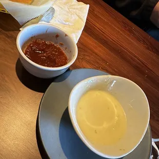 Salsa and Queso