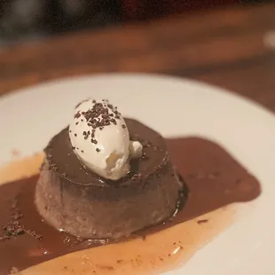 Chocolate flan