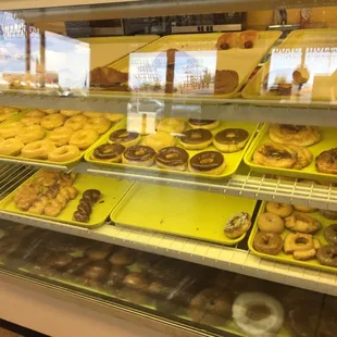 Donut display case