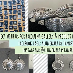 We regularly post on our Facebook and Instagram pages updates about our store and latest products!