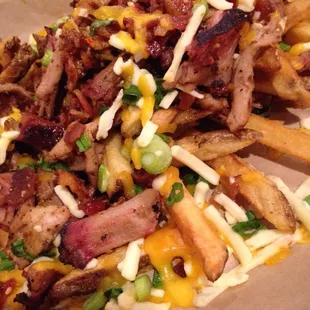 Lard of the Fries with no barbeque sauce....or Jalapeños