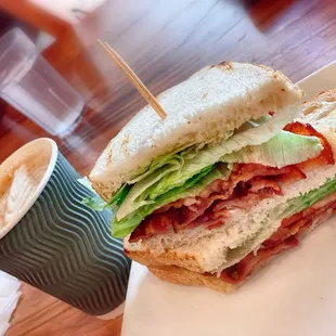 I love their BLT sandwiches. So good!