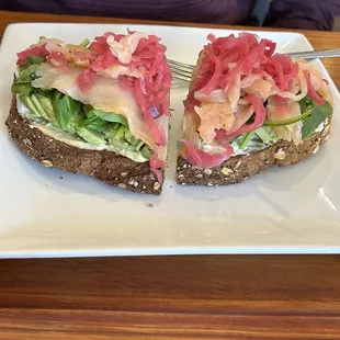 Avocado Salmon Toast