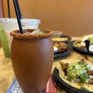 Strawberry Cantarito Margarita