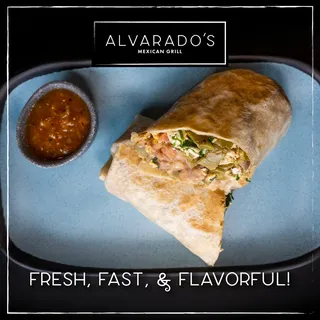 ALVARADO'S BREAKFAST BURRITO