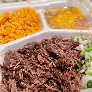 Barbacoa plate