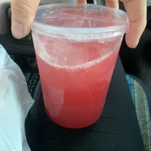 To go frozen strawberry marg