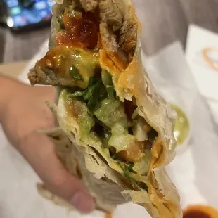 Asada burrito was good. Average.