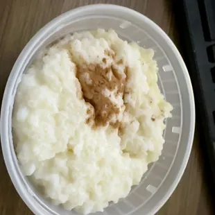 Rice pudding